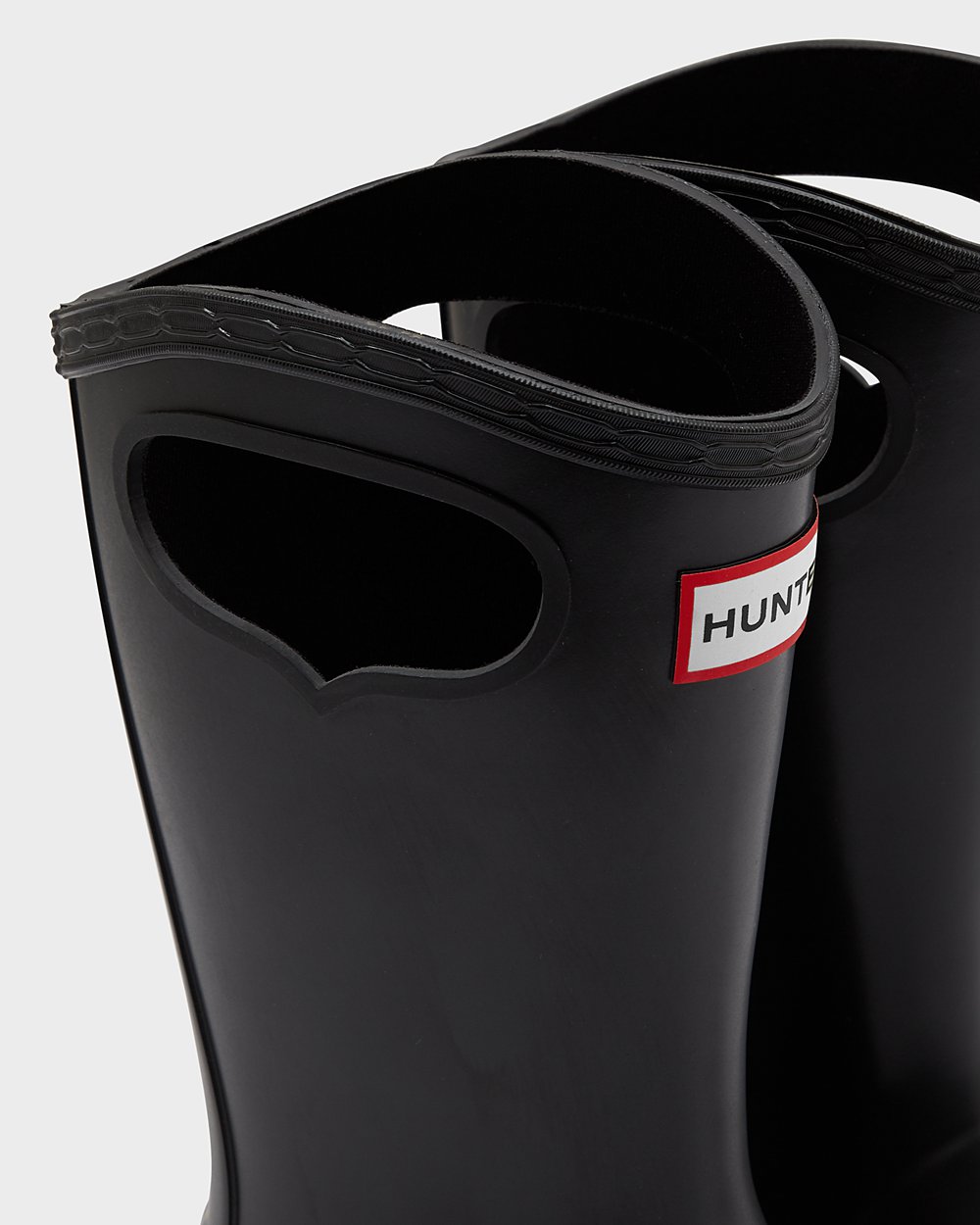 Galochas Hunter Criança Pretas - Original Grab Handle - 91JWSNKFE
